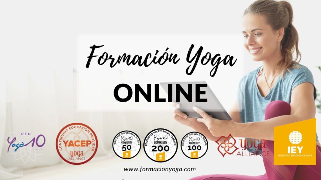 cursos y formaciones de Yoga online